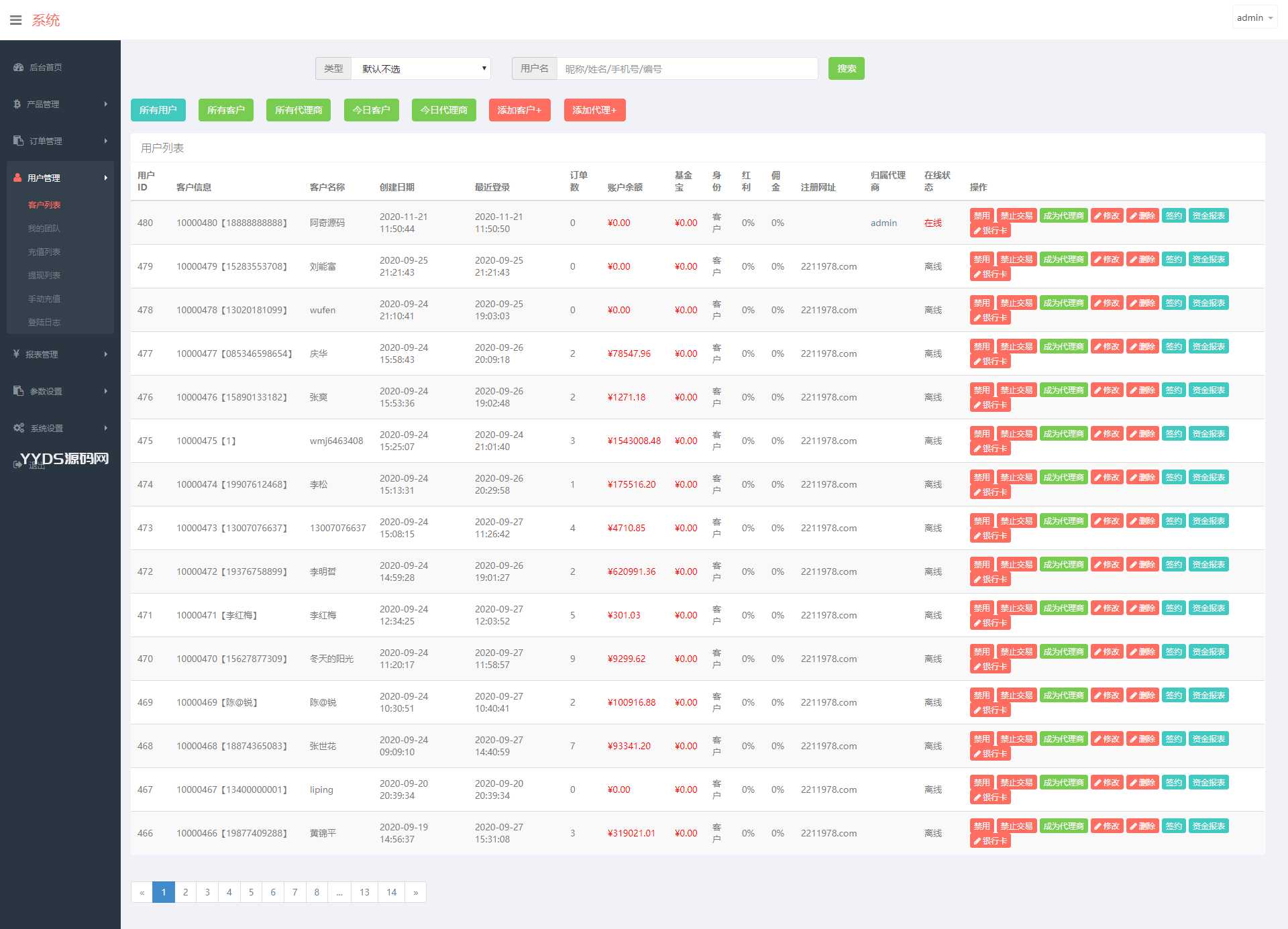 【微盘】Thinkphp基金宝余额宝修复版版