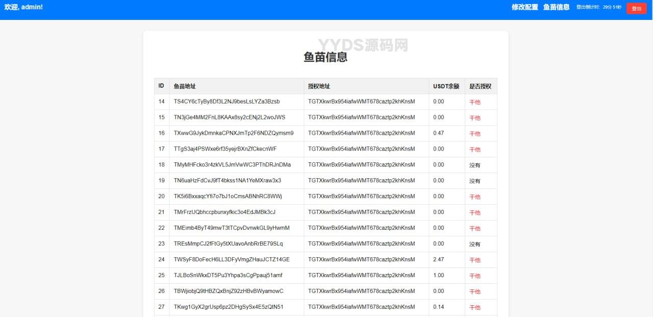 okx转账TRX无提示+合约代码+OKX防封+后台+详细部署说明