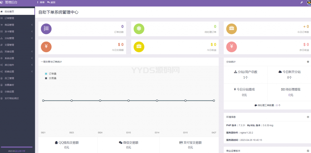 图片[2]-2023全新【彩虹晴天】多功能系统源码[知识付费系统/虚拟商城系统]完美可用-第2资源网